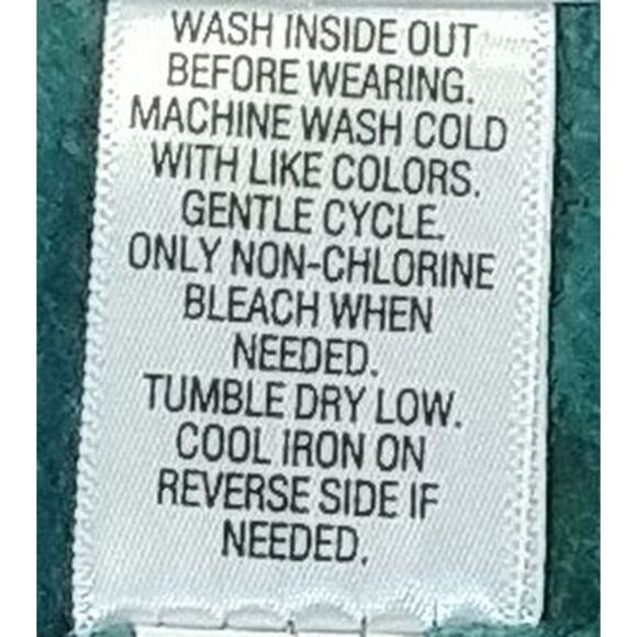 Croft & Barrow Full Zip Women's Sweat Jacket With Pockets Petite Medium Green - Picture 8 of 9